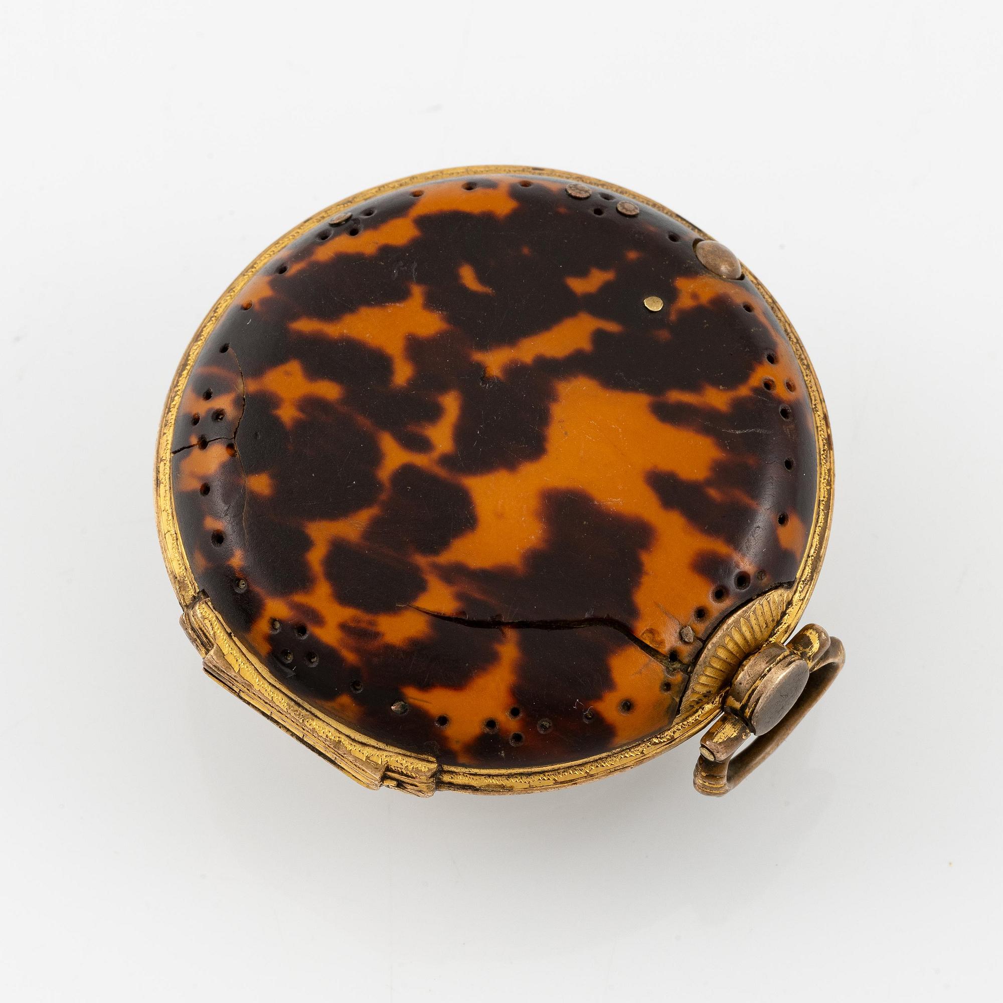 A triple-case pocket watch by Edward prior (watchmaker in London 1800-68) for the Turkish market.