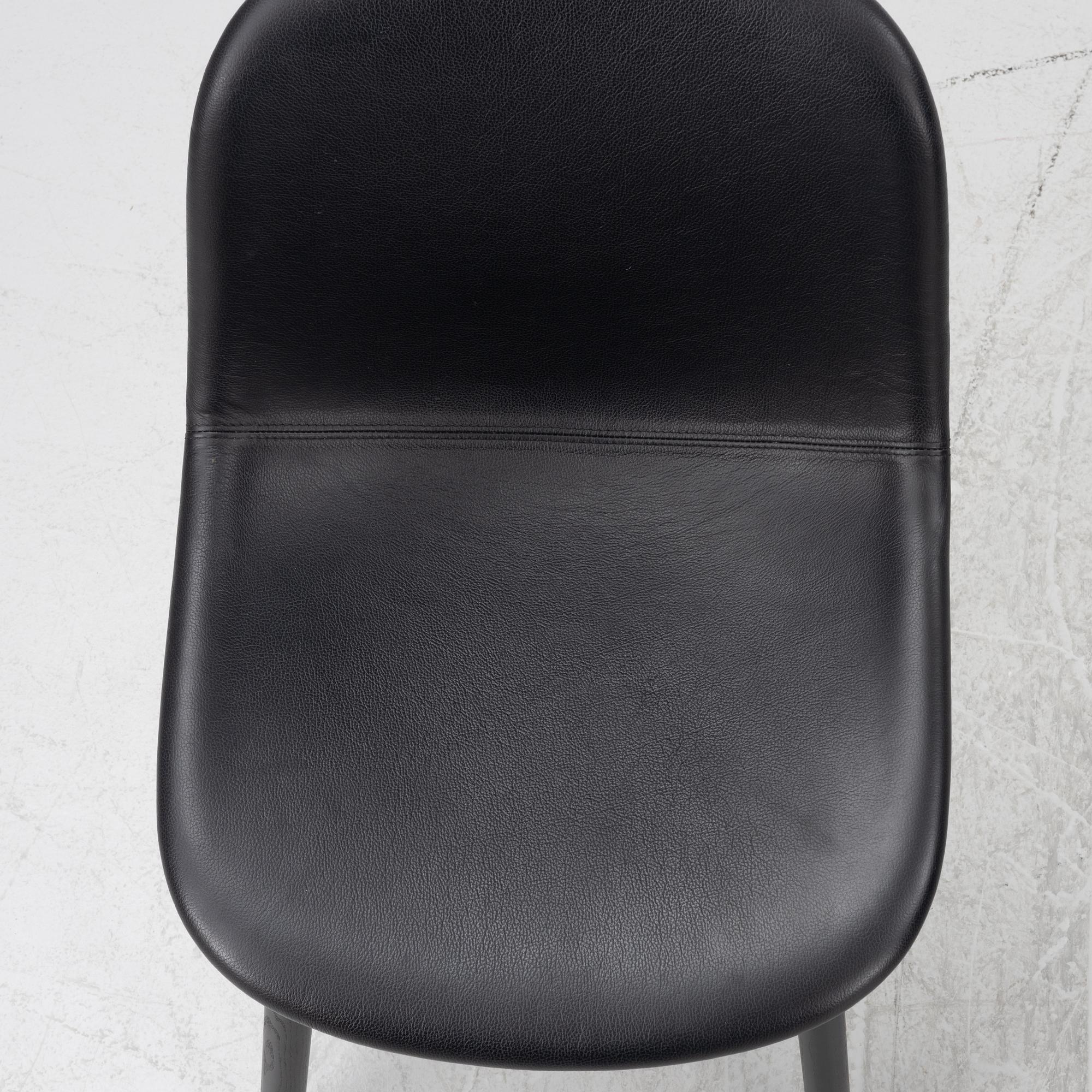 Sebastian Wrong, a set of six "Neu 13" chairs, Hay.