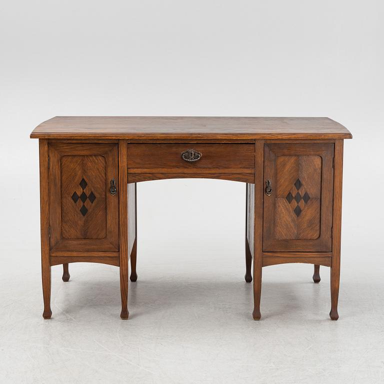 An early 20th century writing desk.
