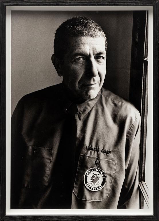 Robert Zuckerman, "Leonard Cohen, Los Angeles", 1993.
