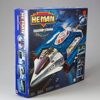 A He-Man "Starship Eternia" in unopened box by Mattel 1989.