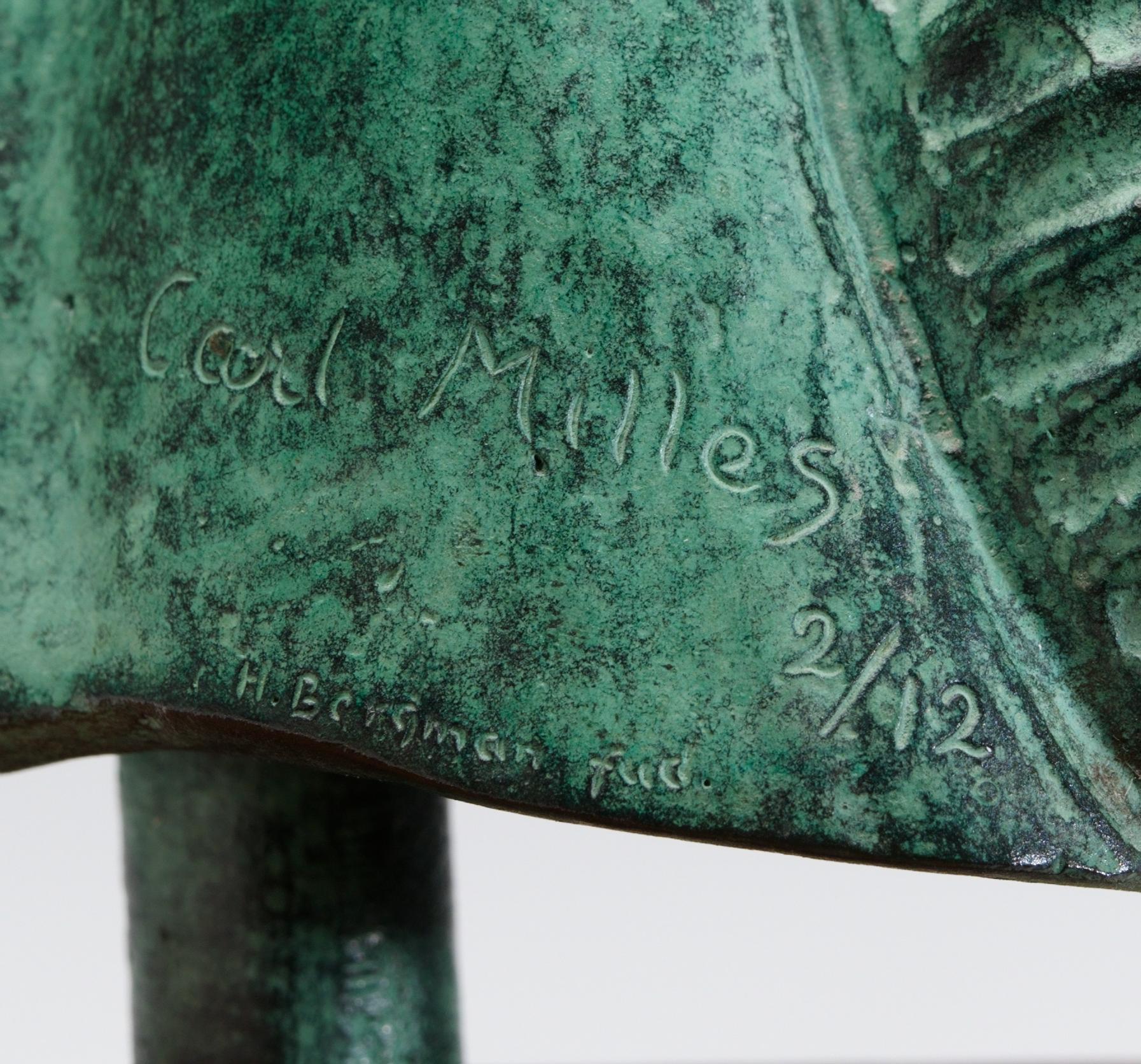 Carl Milles, Head of a horse.