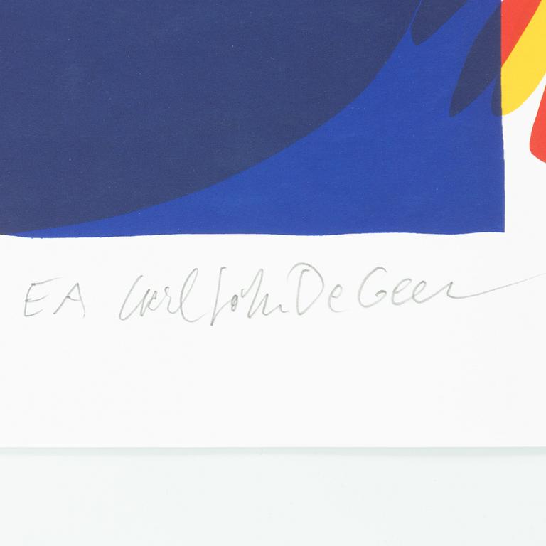 Carl Johan De Geer, "Skända flaggan - Vägra vapen".