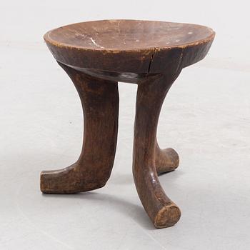 A 20th century African stool.