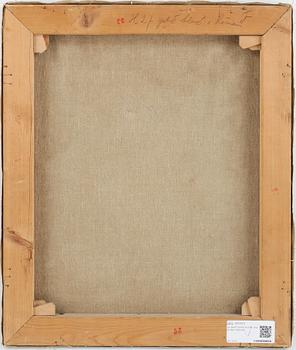 JALMARI RUOKOKOSKI. Olja på duk. Signerad.