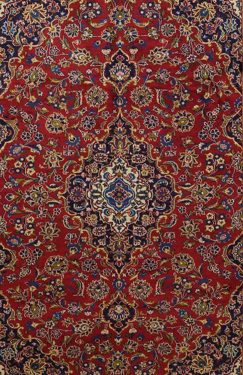 A CARPET, Kashan, around 275 x 200 cm.