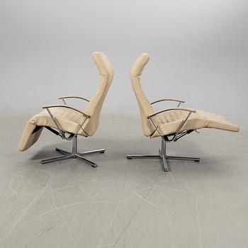 Loungestolar, ett par, 1900-talets slut.