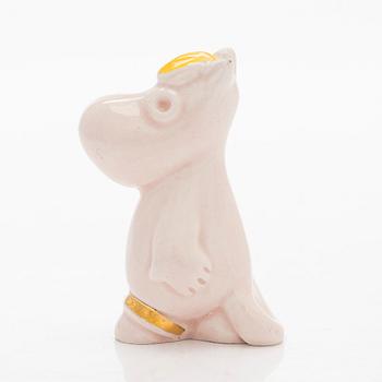 Leo Tykkyläinen, A ceramic 'Snorkmaiden' Moomin figurine from the 1950s-60s.