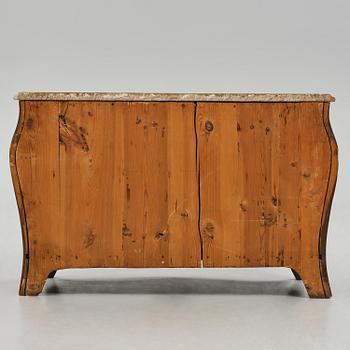 A Swedish Rococo commode attributed to P. Gyllenberg (master in Stockholm 1767-85).