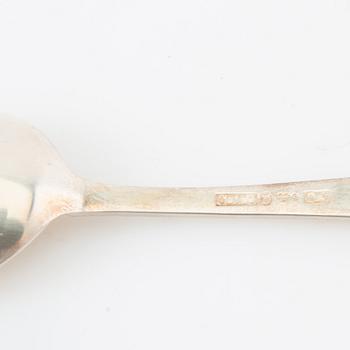 Jacob Ängman, bestick 18 dlr "Rosenholm" silver, GAB Stockholm 1959-1965.