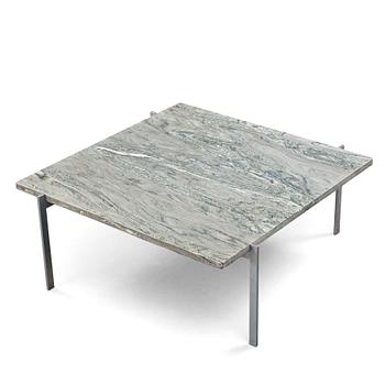 274. Poul Kjaerholm, a cipollino -marble top "PK 61" sofa table, edition E Kold Christensen, Denmark 1960's.