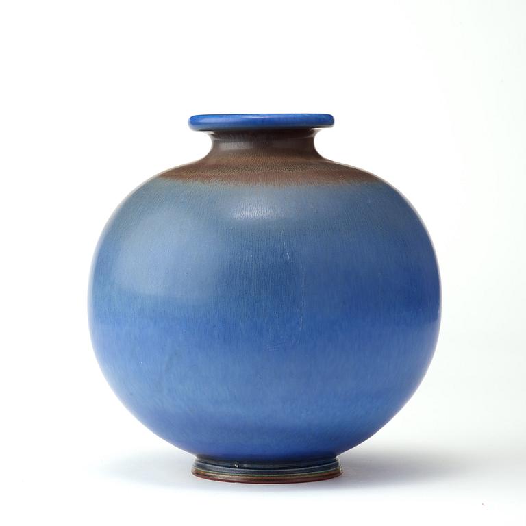BERNDT FRIBERG, vas av stengods, Gustavsbergs studio 1964.
