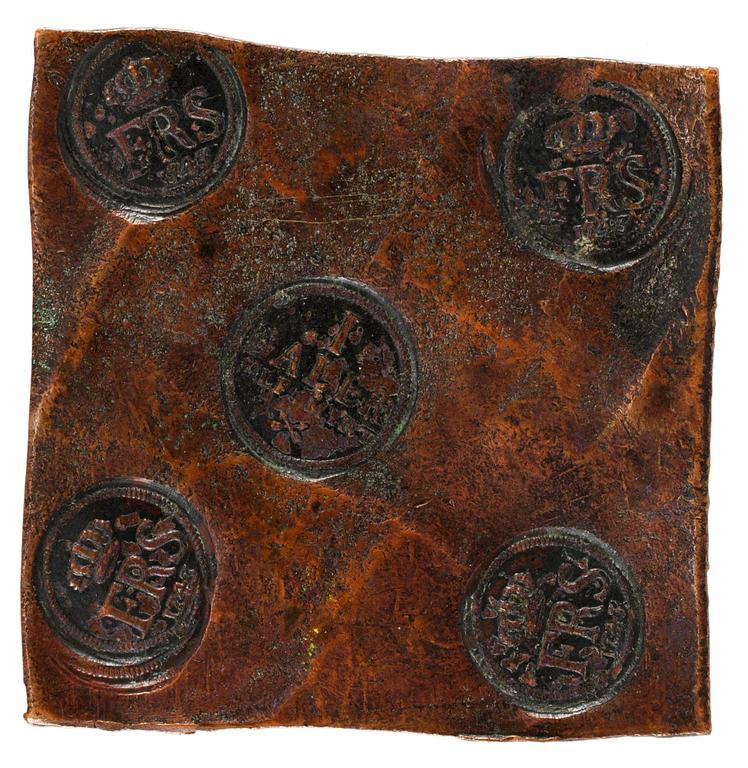 1 DALER SM 1743. Fredrik I.