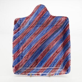 Birger Kaipiainen, a ceramic decoration plate, signed BK.