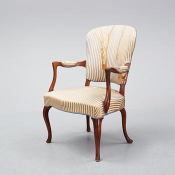 Frits Henningsen, a mahogany armchair, Denmark.