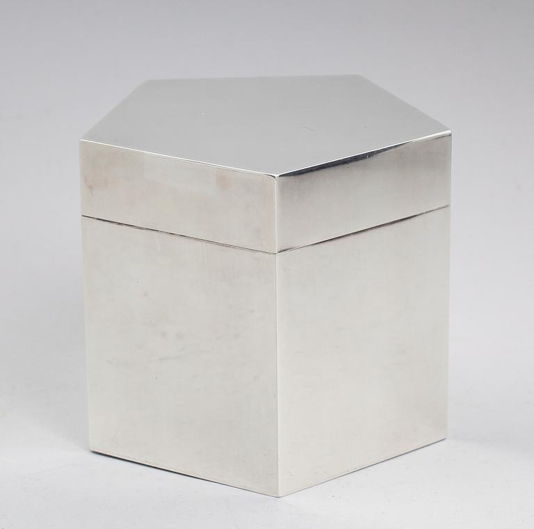 LOCKBURK, silver, Wiwen Nilsson, Lund 1972. Vikt ca 241 gram.