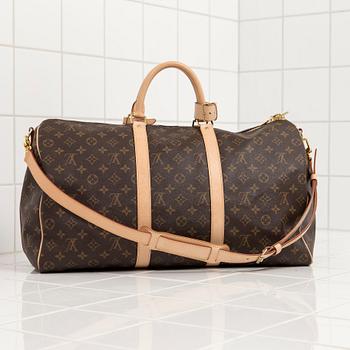 BAG / WEEKENDBAG, "Keepall 50 Bandoulière", Louis Vuitton.