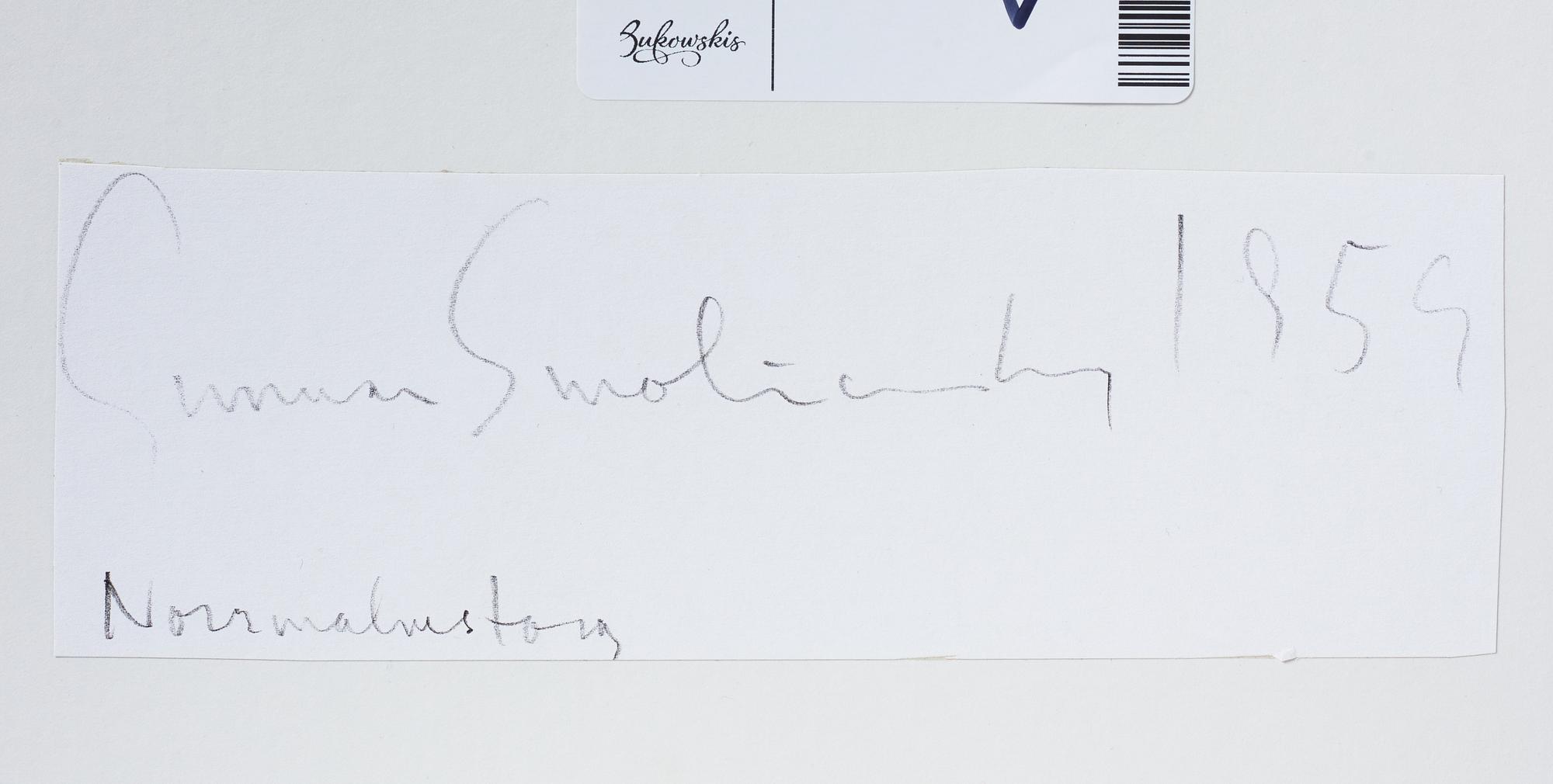 Gunnar Smoliansky, "Norrmalmstorg", 1959.