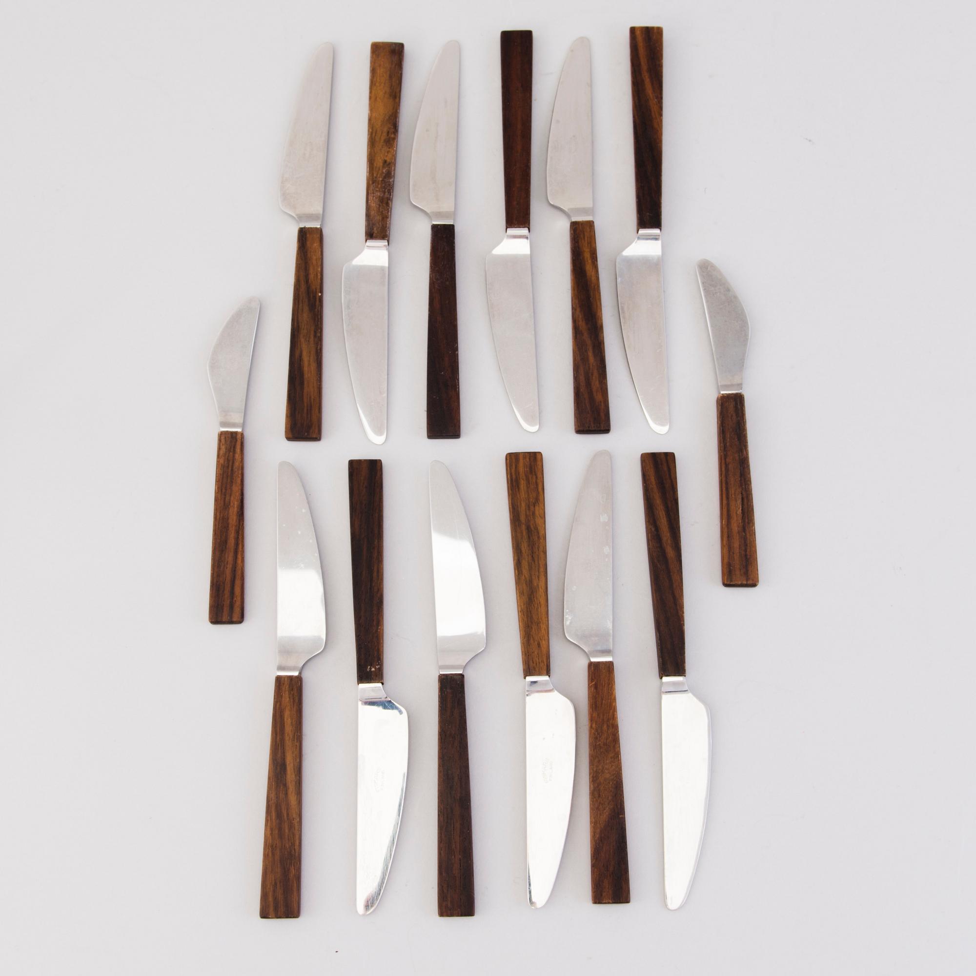 BERTEL GARDBERG, ATERINSARJA, 50 osaa, "Triennale". Fiskars. Suunniteltu 1956-57.