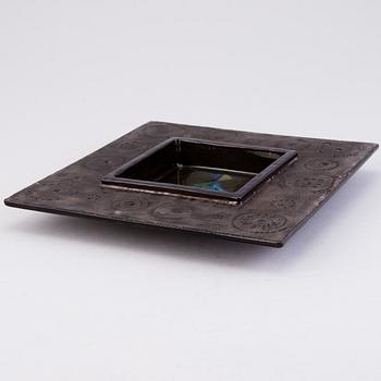 Rut Bryk, A stoneware relief signed BRYK.