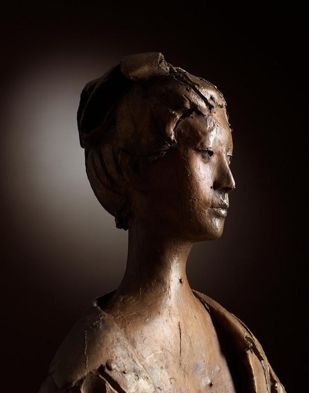 Giacomo Manzù, "Busto di Emy".