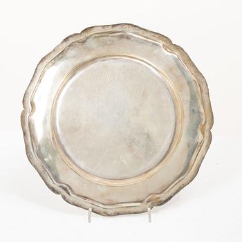 Guldsmedsaktiebolaget (GAB), Dish, silver, Stockholm 1919.