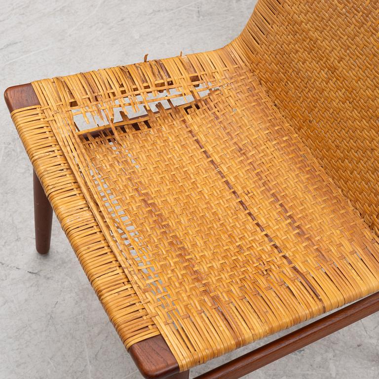 Jørgen Høj, 8 chairs, Thorald Madsen  Snedkeri, Denmark 1950s.