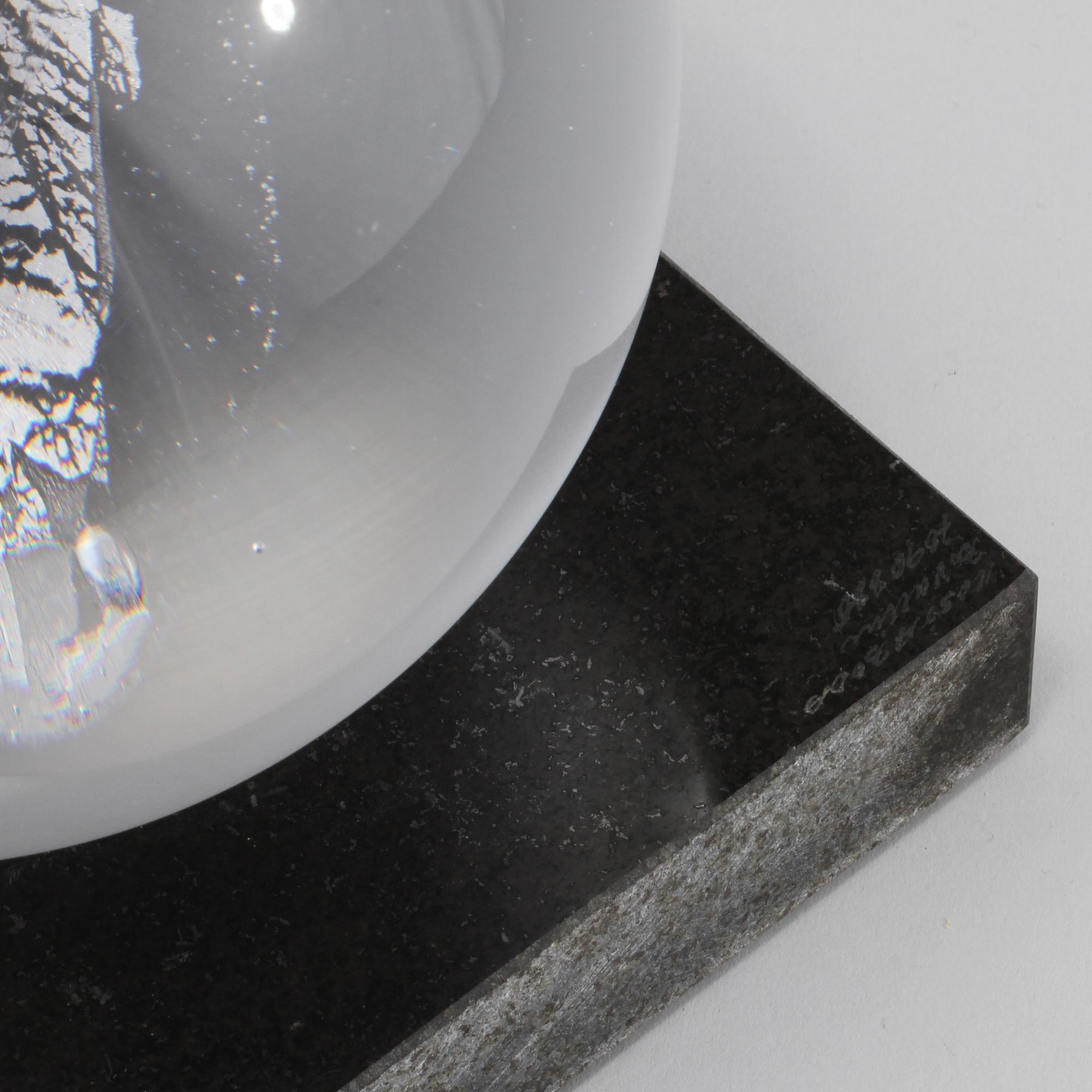 SKULPTUR, glas, Bertil Vallien, Kosta Boda, sent 1900-tal.