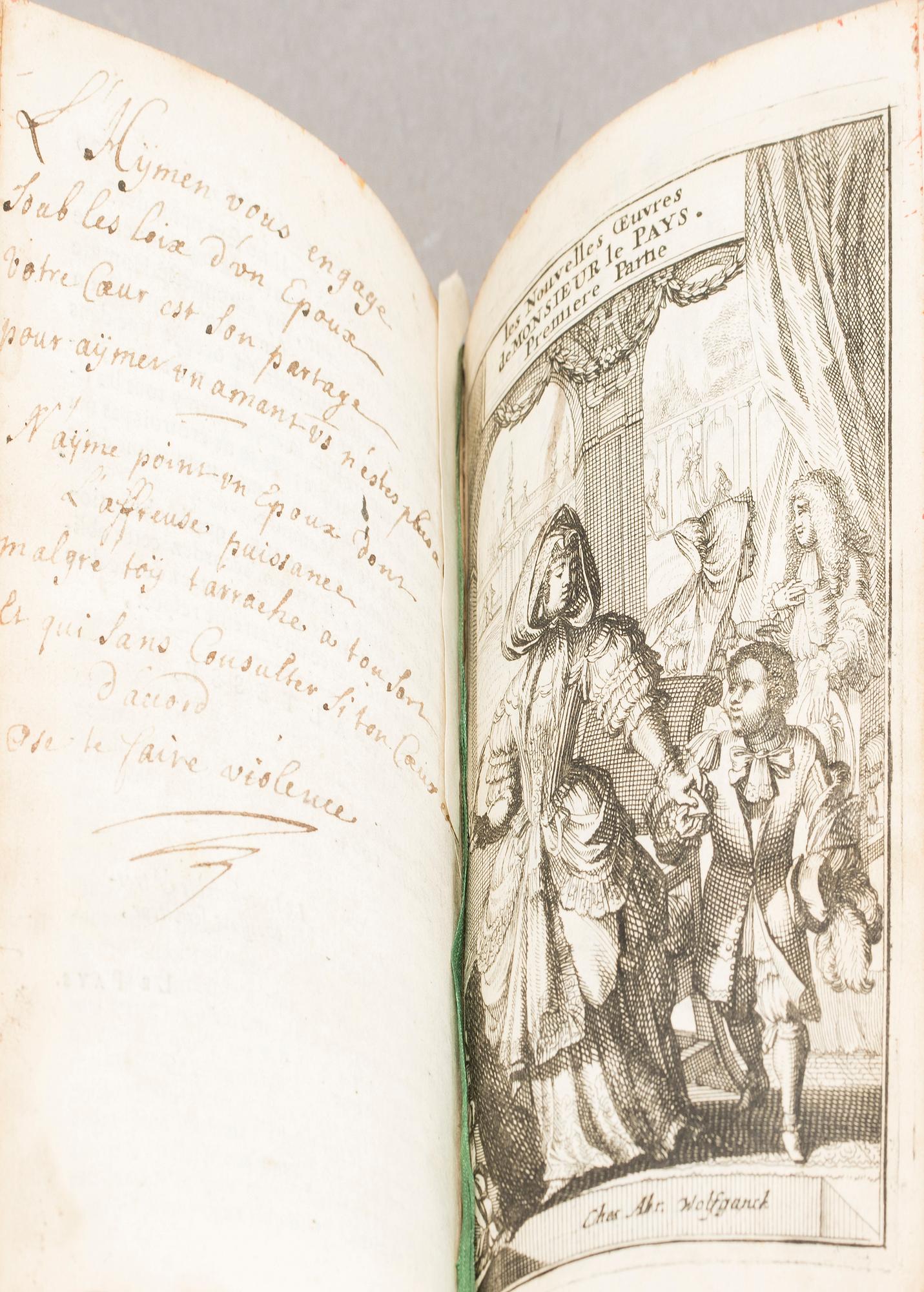 Amitiez, Amours et Amourettes.
Le Pays, René
Published by Abraham Wolfgang, Amsterdam, 1668.