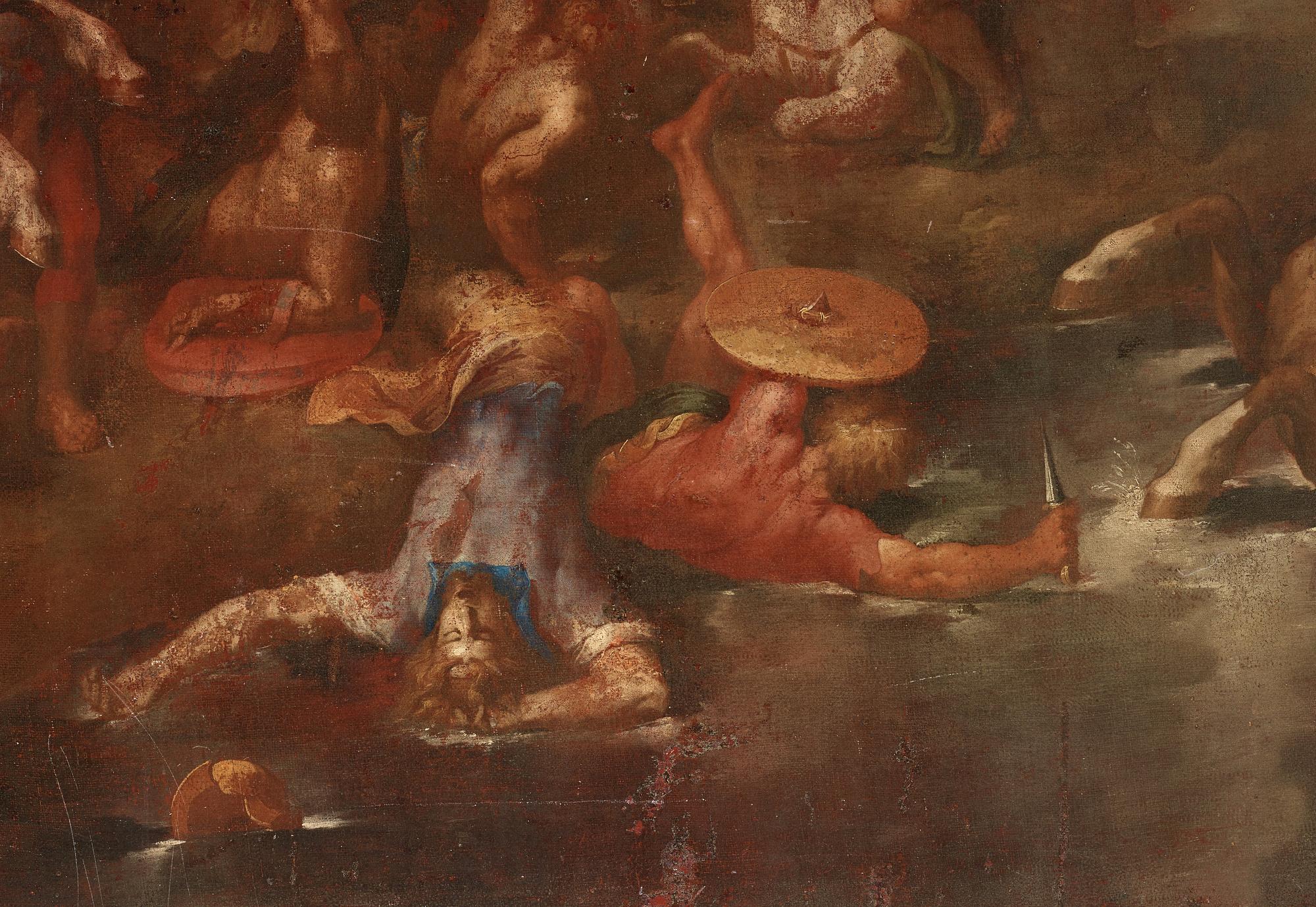 Rafael Efter, Slaget vid Pons Mulvius.