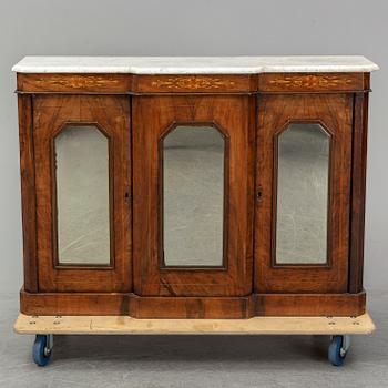 A Walnut 1800's sideboard, England.