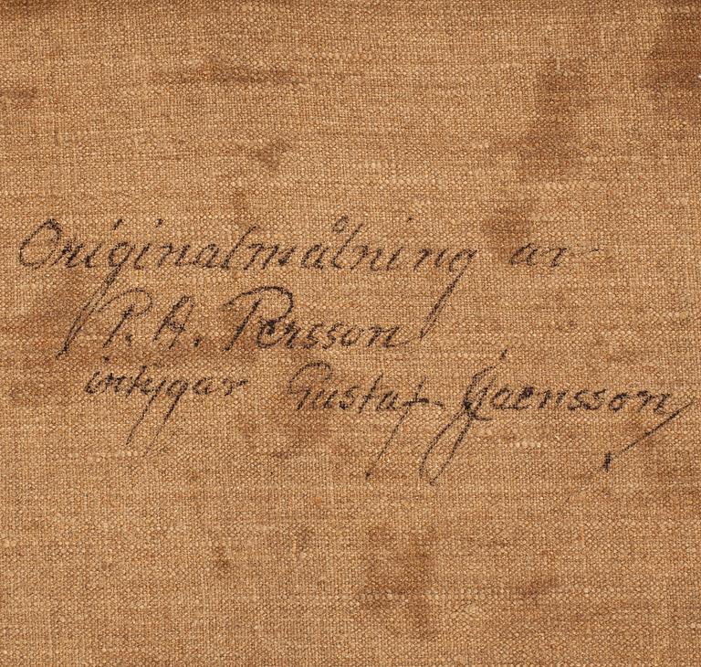 PETER ADOLF PERSSON, olja på duk. Signerad.