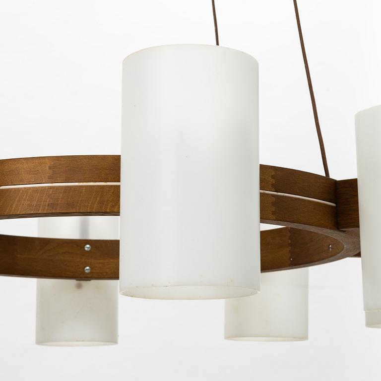 A "587 cylinder" ceiling lamp by Uno and Östen Kristiansson from Luxus.