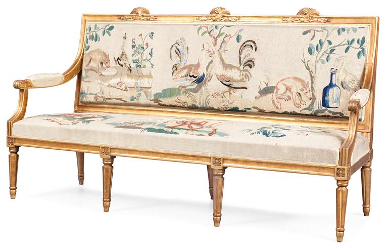 SOFFA. Gustaviansk.