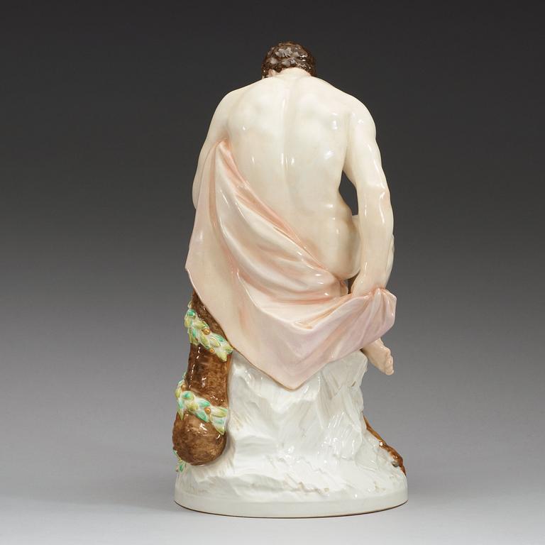 FIGURIN, porslin. Berlin, KPM, sekelskifte 1900.