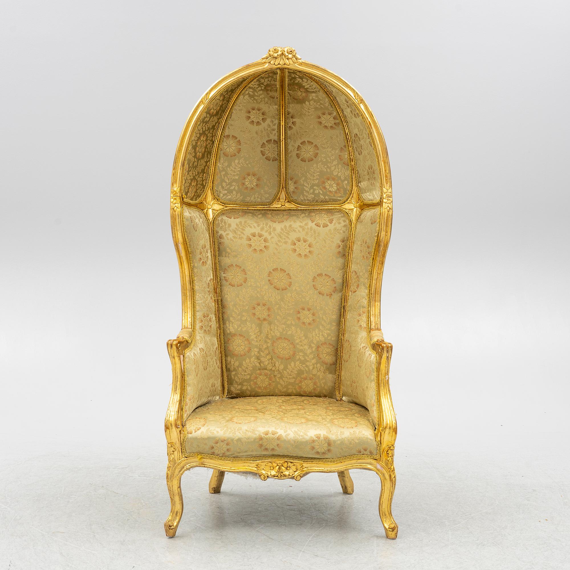 Throne chair, 20th century.