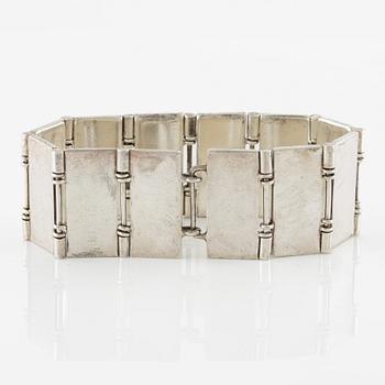Rey Urban, bracelet, sterling silver, Stockholm 1962.