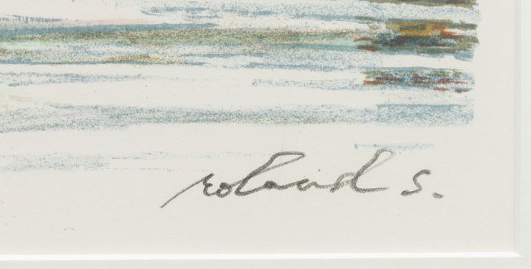 Roland Svensson, "Vinter Sandhamnshålet".