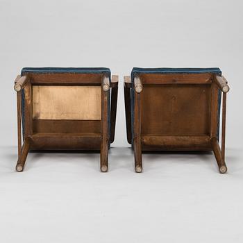 Nojatuoleja, 8 kpl, 1930-luku.