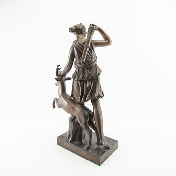 Sculpture "Diana of Versailles" or "Diana the Huntress (Artemis)".