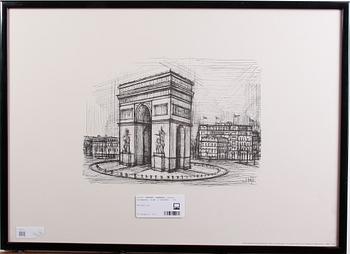 Bernard Buffet · BUFFET, BERNARD, efter. Litografi, sign i trycket. 