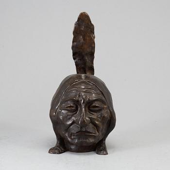 EINAR MALM, skulptur, brons, signerad EM och daterad -48.