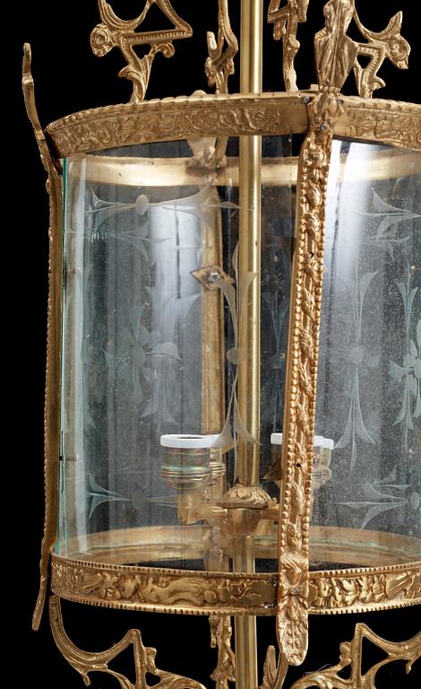 TAKLAMPA, Louis XVI-stil, 1900-tal.