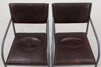 Jonas Bohlin, a pair of 'Skeppsholmen' armchairs, Jonas Bohlin Design AB.