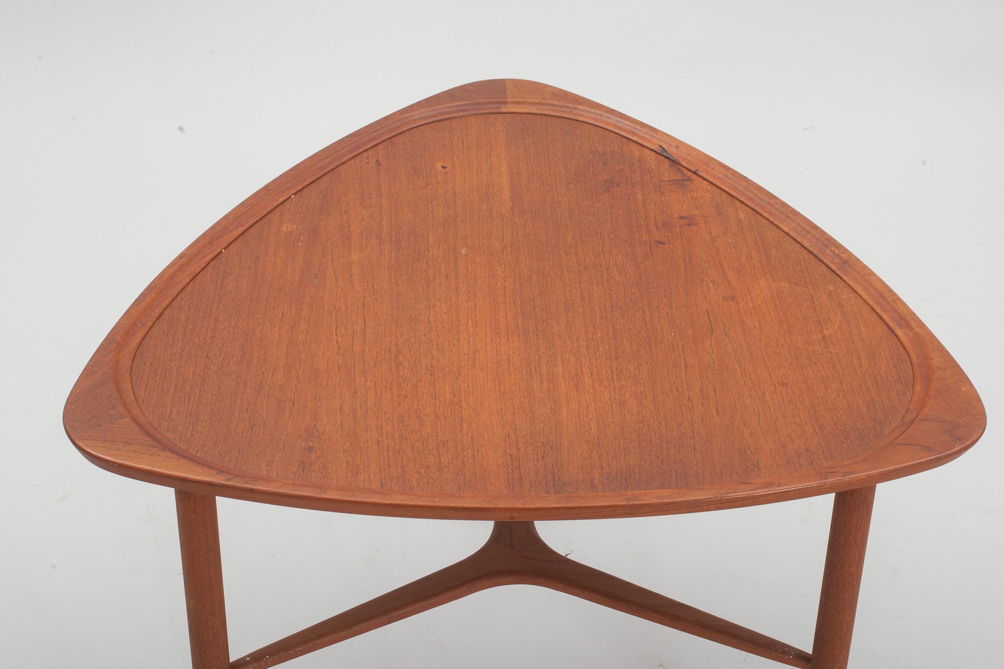 SOFFBORD, teak, "176", Kurt Østervig, Jason, Ringsted, Danmark. 1950-tal.