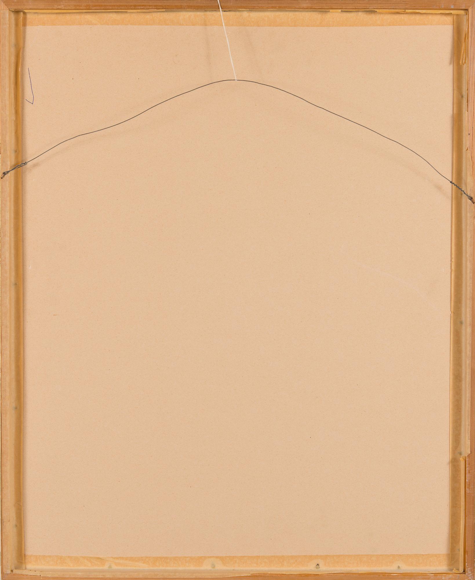 ALPO JAAKOLA, mixed media, signed and dated -76.