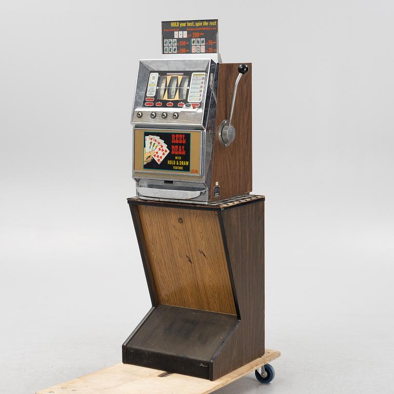 Spelautomat, enarmad bandit, 1900-talets andra hälft.