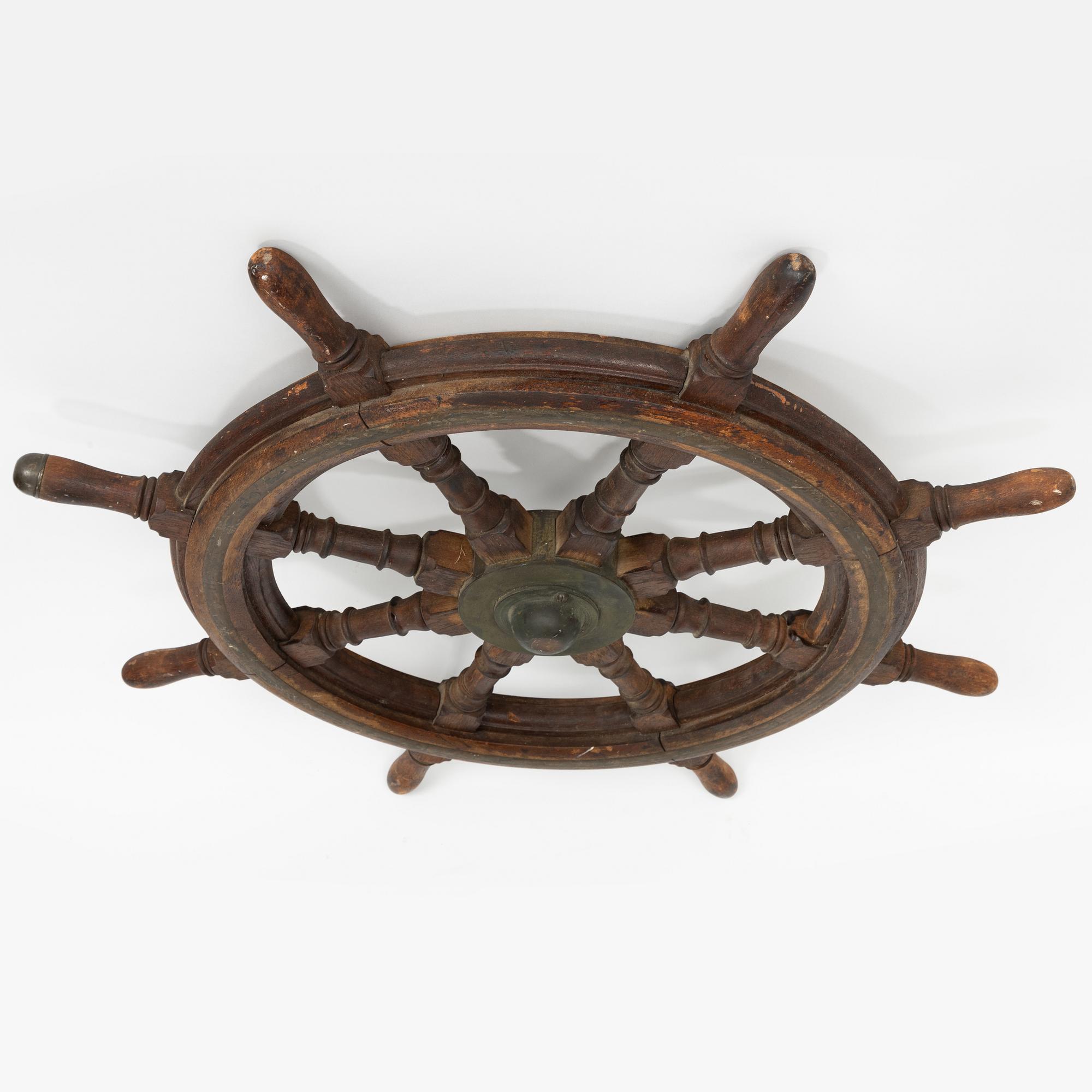 Ship's wheel.