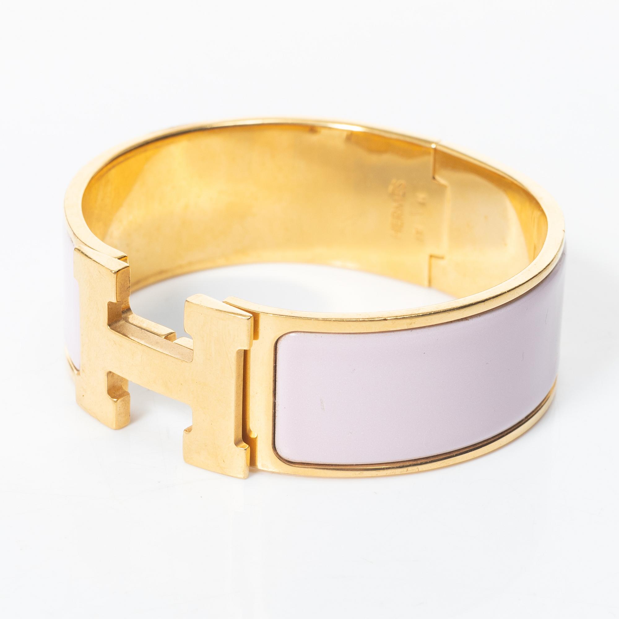 Hermès, bracelet "Clic Clac H".