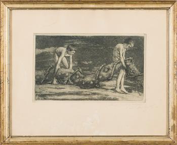 HUGO SIMBERG, "Kransbärare".